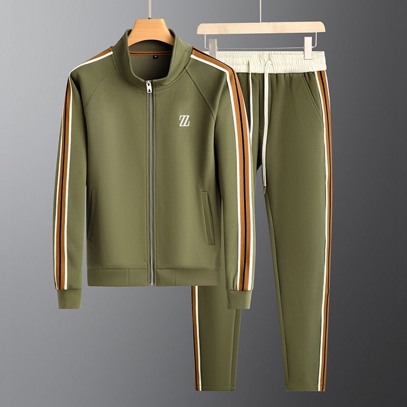 Tapered Tracksuit 2-Piece in Lycra Fabric