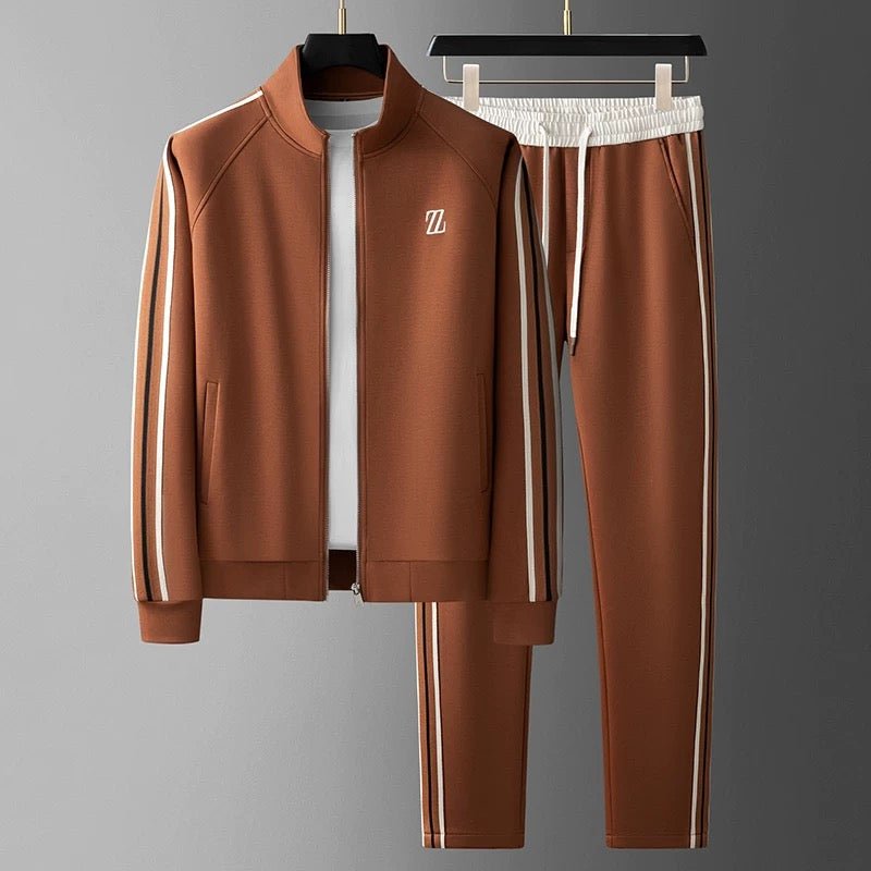 Tapered Tracksuit 2-Piece in Lycra Fabric